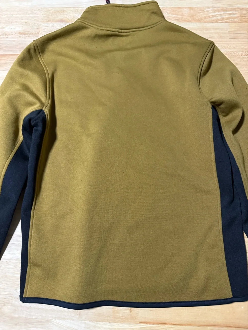 Canada Weather Gear Men’s Olive Green Black Quarter Zip